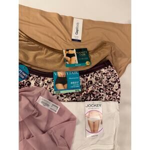 LotOf 8 Various Brand Women high waisted, Sexy, stretchy,seamless panties 8/XL